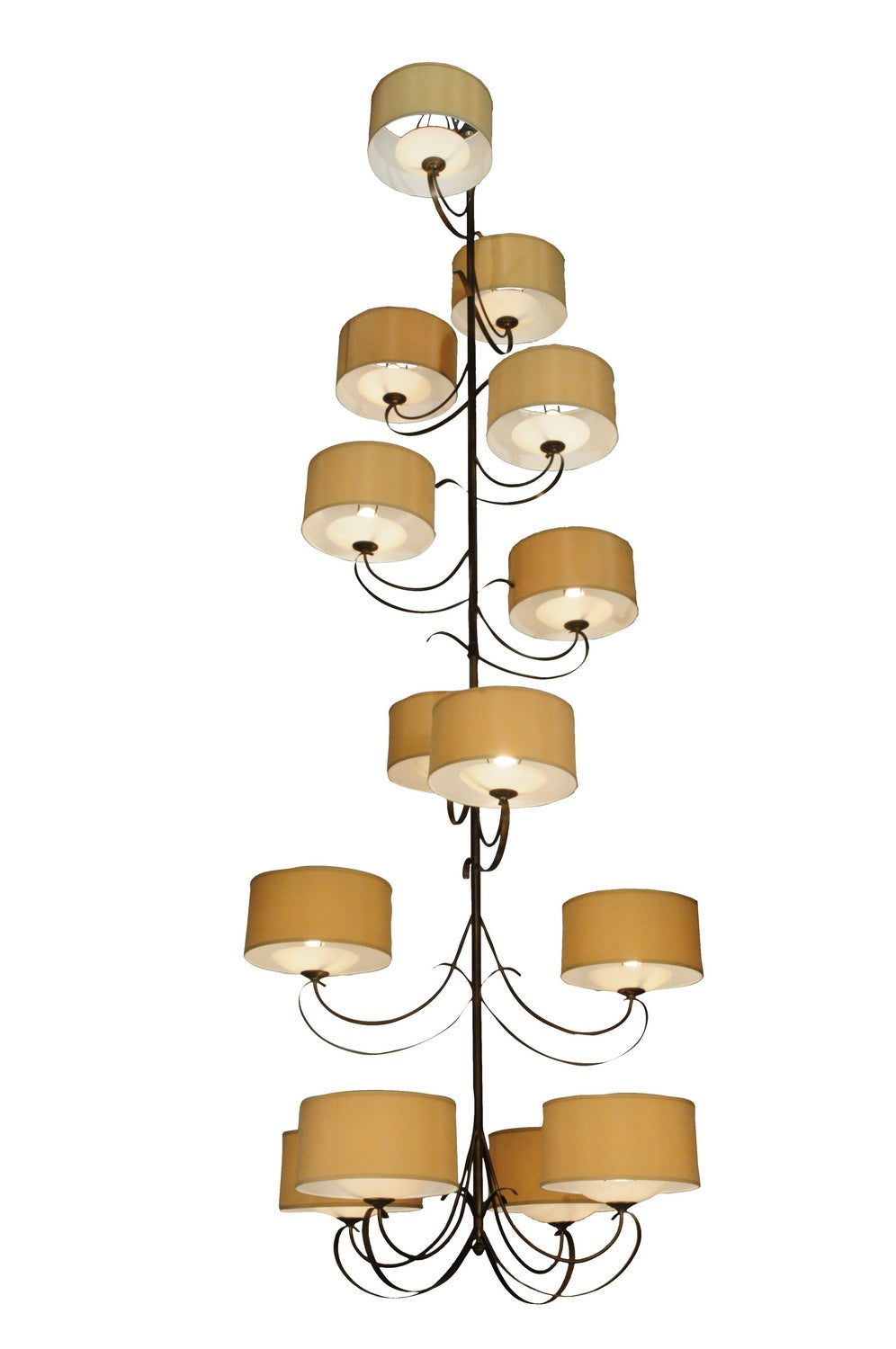 Meyda Tiffany - 127593 - 14 Light Chandelier - Sequoia - Antique Copper