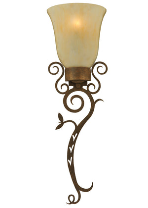 Meyda Tiffany - 129314 - One Light Wall Sconce - Zoey - Pompeii Gold