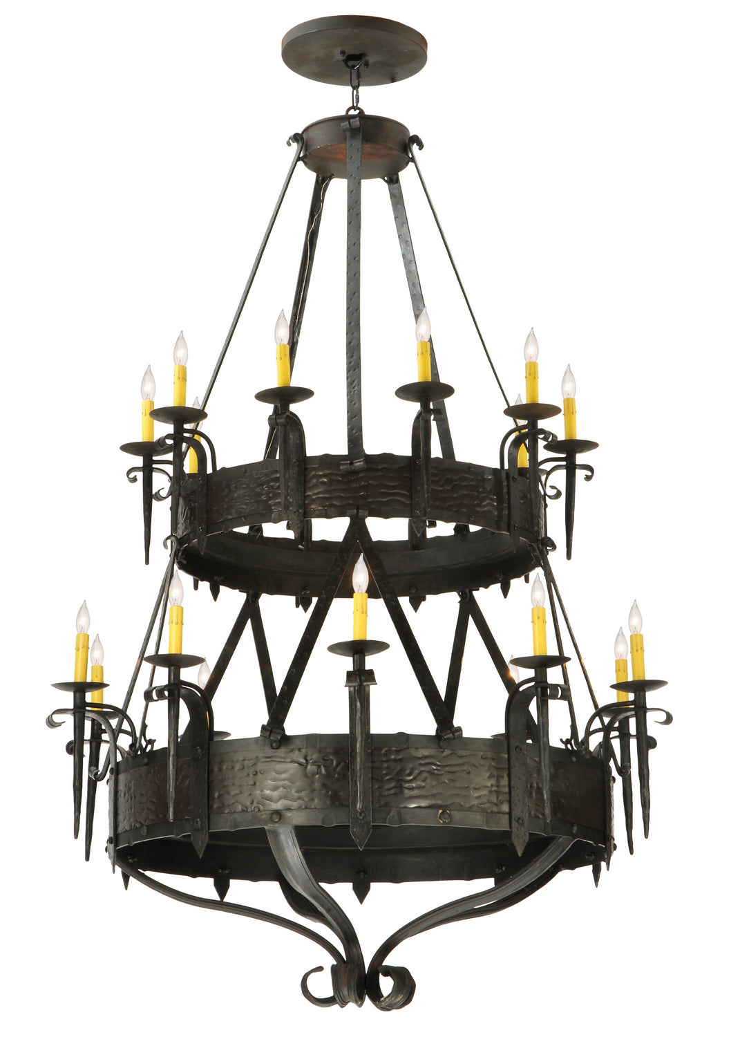 Meyda Tiffany - 129518 - 20 Light Chandelier - Costello - Costello Black