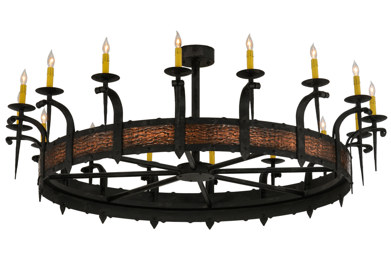 Meyda Tiffany - 130021 - 16 Light Chandelier - Costello - Costello Black