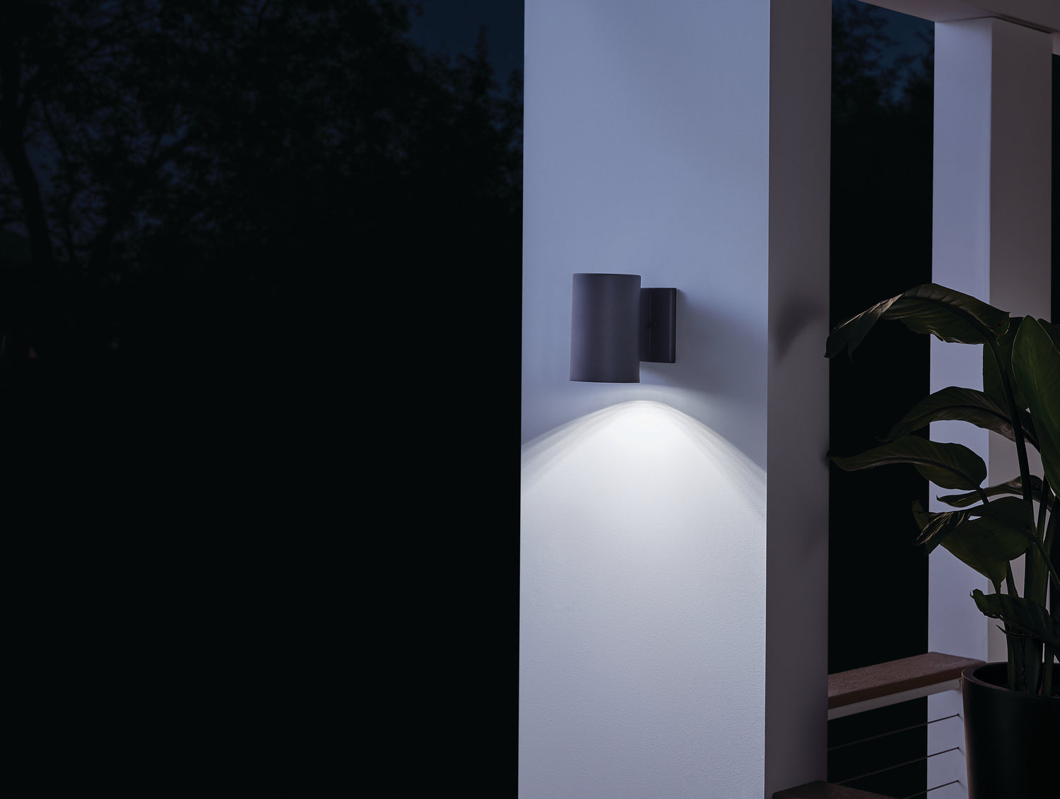 Kichler - 11250BKT30 - LED Outdoor Wall Mount - Textured Black