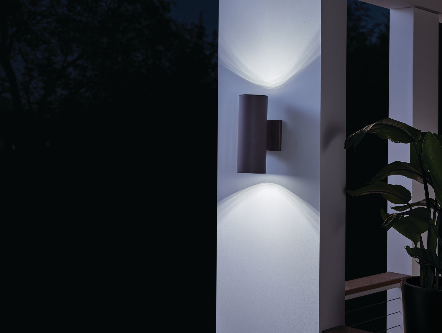 Kichler - 11251AZT30 - LED Outdoor Wall Mount - Textured Architectural Bronze