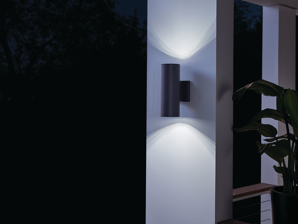 Kichler - 11251BKT30 - LED Outdoor Wall Mount - Textured Black