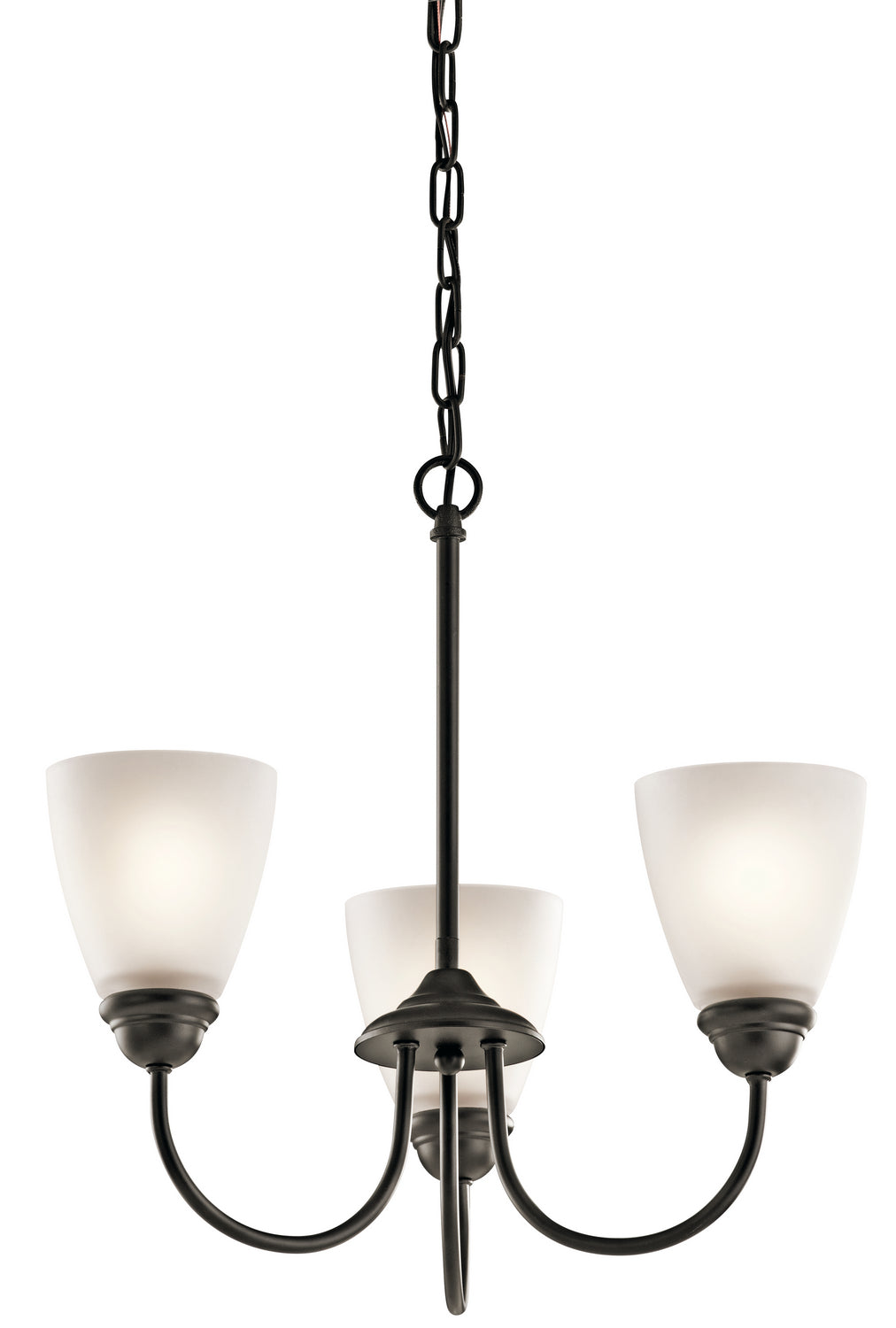 Kichler - 43637OZ - Three Light Mini Chandelier - Jolie - Olde Bronze