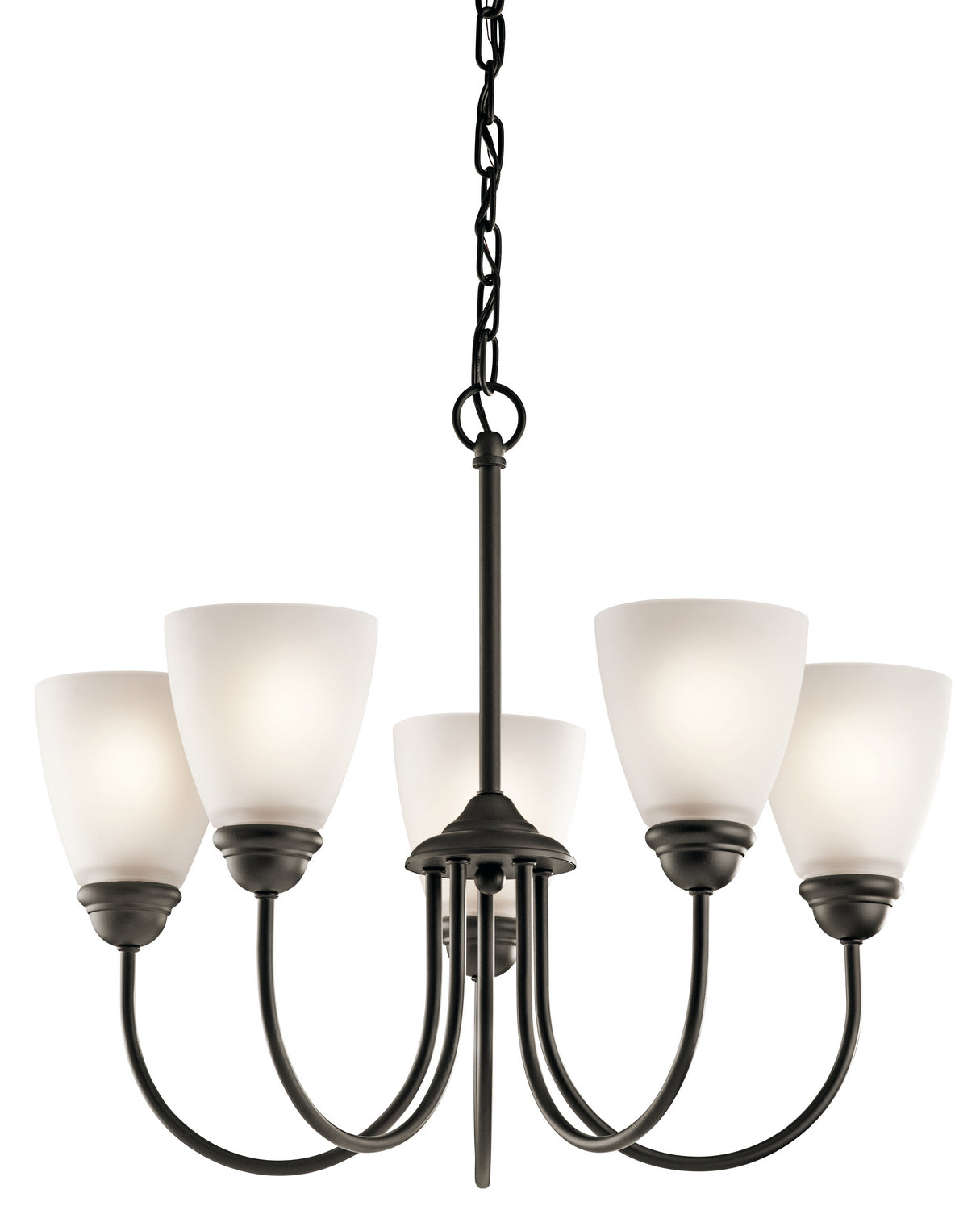 Kichler - 43638OZ - Five Light Chandelier - Jolie - Olde Bronze