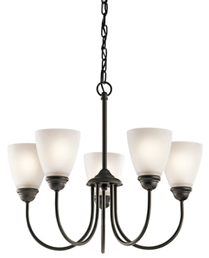 Kichler - 43638OZ - Five Light Chandelier - Jolie - Olde Bronze