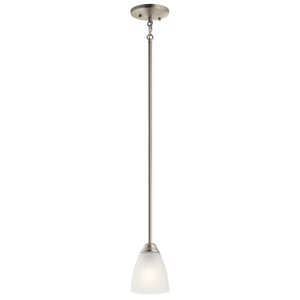 Kichler - 43640NI - One Light Mini Pendant - Jolie - Brushed Nickel