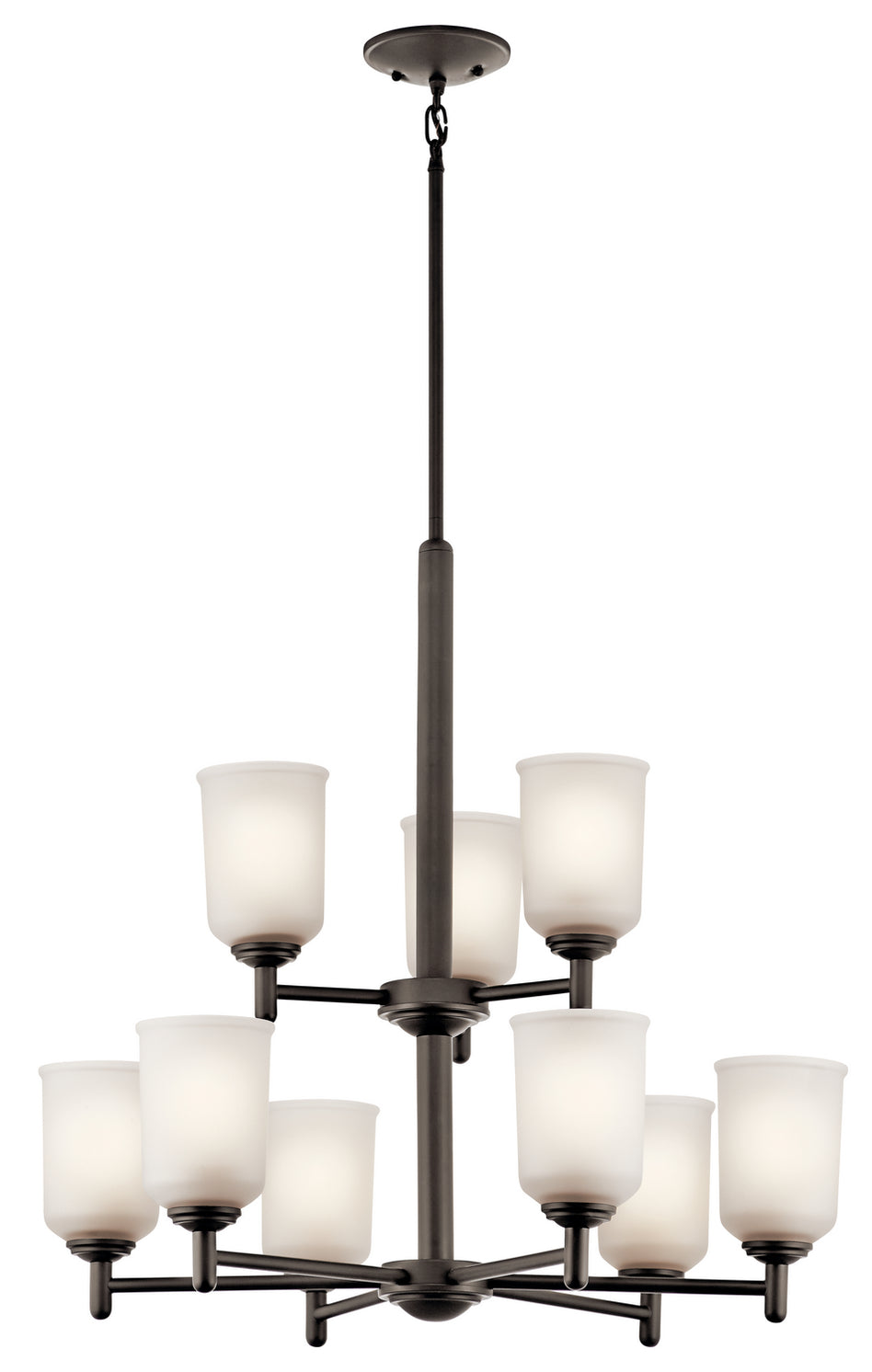 Kichler - 43672OZ - Nine Light Chandelier - Shailene - Olde Bronze