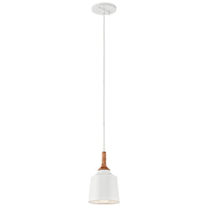 Kichler - 43682WH - One Light Mini Pendant - Danika - White