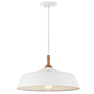 Kichler - 43683WH - One Light Pendant - Danika - White