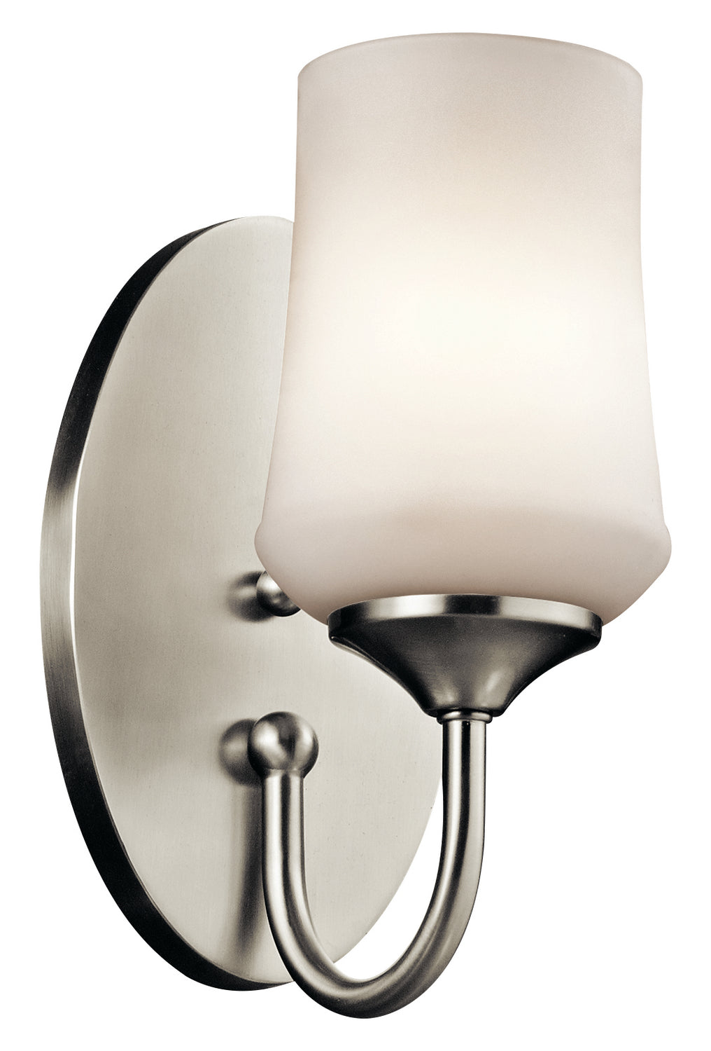 Kichler - 45568NI - One Light Wall Sconce - Aubrey - Brushed Nickel