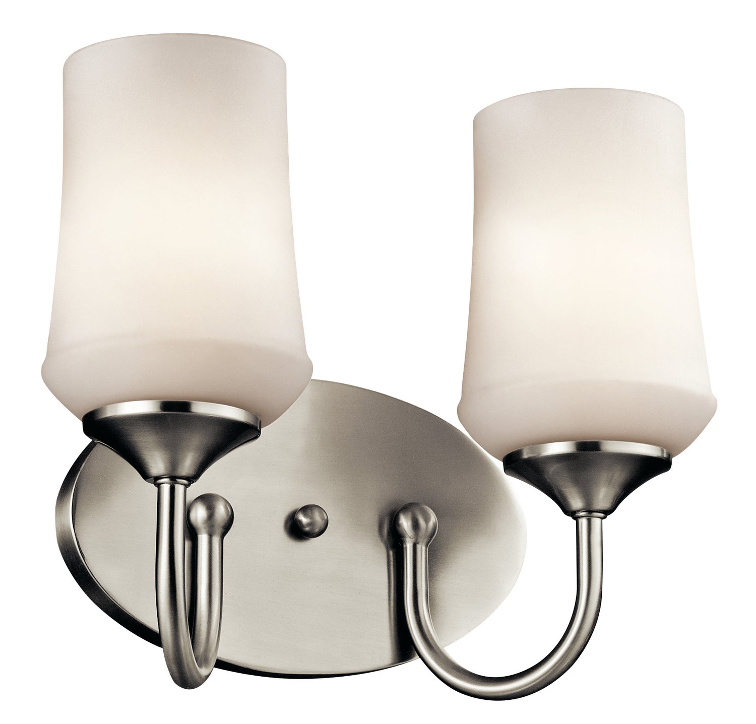 Kichler - 45569NI - Two Light Bath - Aubrey - Brushed Nickel