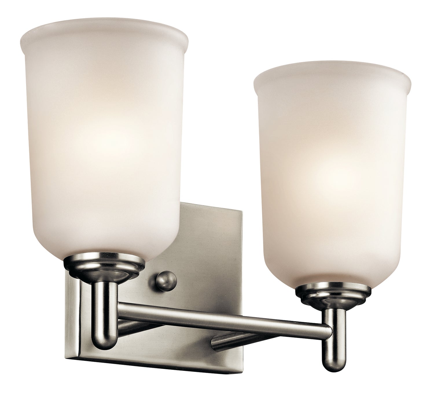 Kichler - 45573NI - Two Light Bath - Shailene - Brushed Nickel