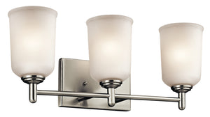 Kichler - 45574NI - Three Light Bath - Shailene - Brushed Nickel