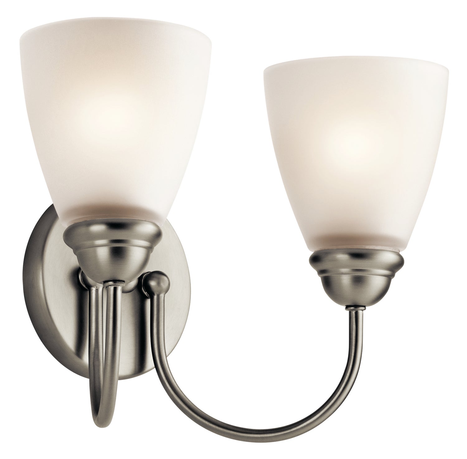 Kichler - 45638NI - Two Light Bath - Jolie - Brushed Nickel