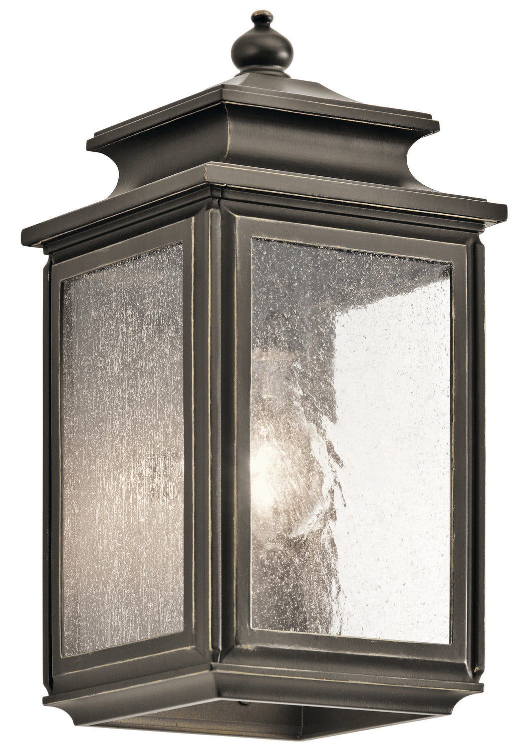 Kichler - 49501OZ - One Light Outdoor Wall Mount - Wiscombe Park - Olde Bronze