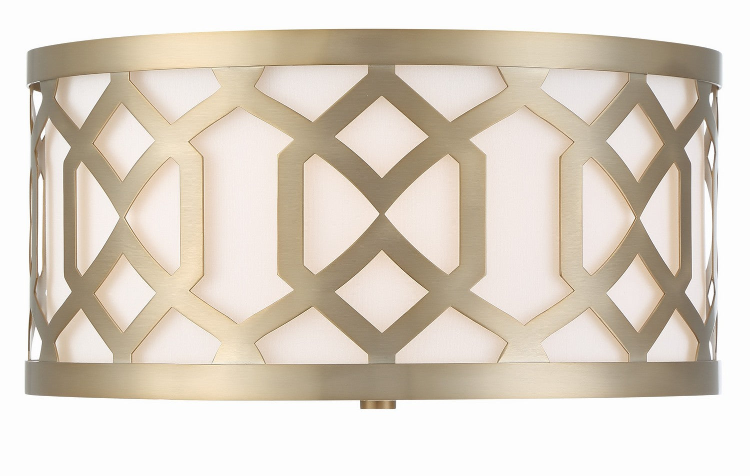 Crystorama - 2263-AG - Three Light Flush Mount - Jennings - Aged Brass