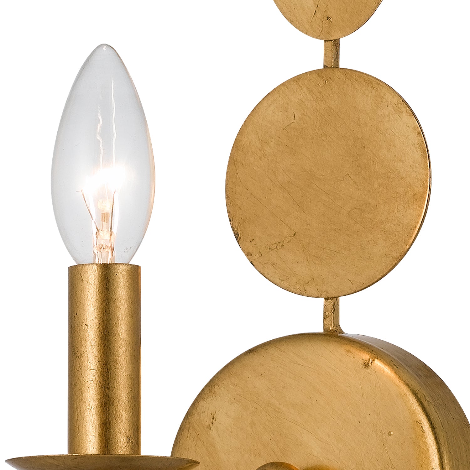 Crystorama - 541-GA - One Light Wall Sconce - Layla - Antique Gold