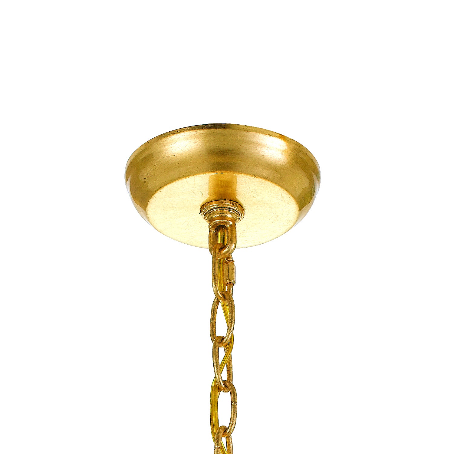 Crystorama - 546-GA - Six Light Chandelier - Layla - Antique Gold