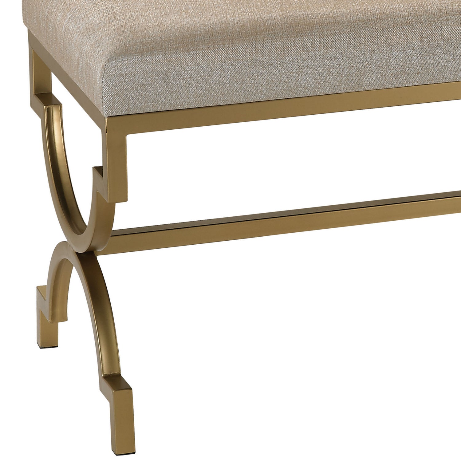 ELK Home - 180-003 - Bench - Comtesse - Metallic Cream