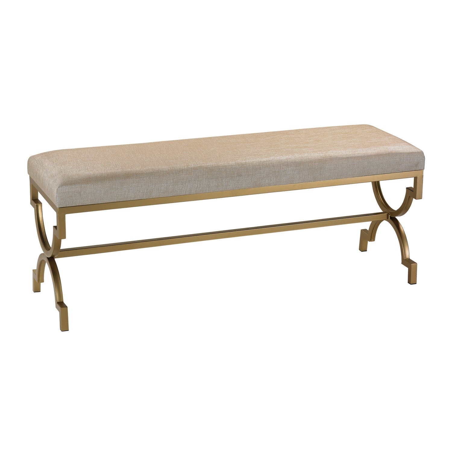 ELK Home - 180-003 - Bench - Comtesse - Metallic Cream