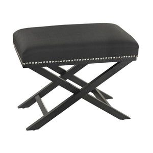 ELK Home - 180-009 - Bench - Black Cross - Black