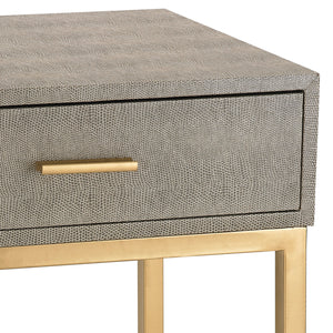 ELK Home - 180-010 - Accent Table - Shagreen - Gray