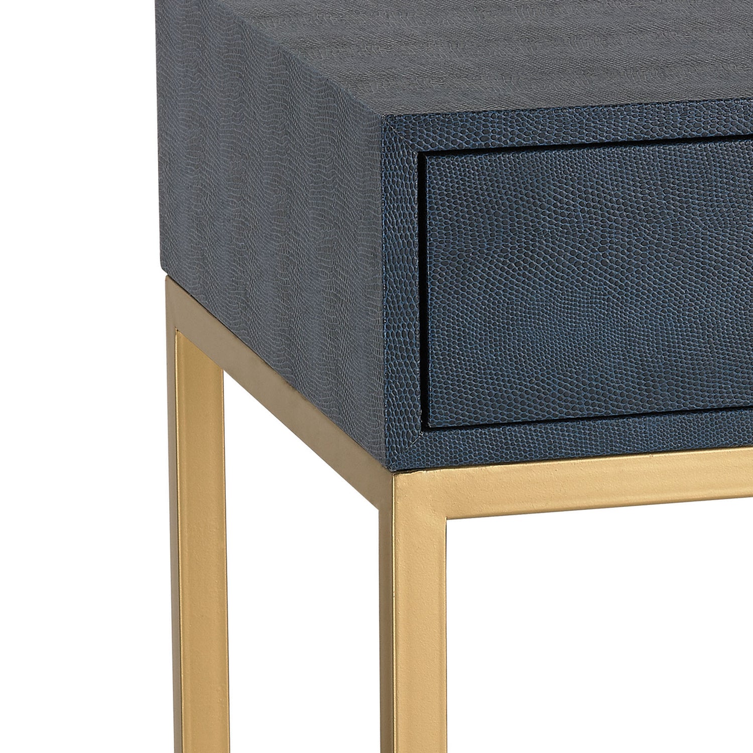 ELK Home - 180-011 - Accent Table - Shagreen - Navy