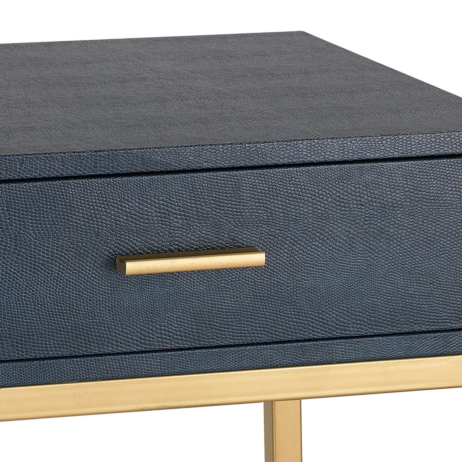 ELK Home - 180-011 - Accent Table - Shagreen - Navy