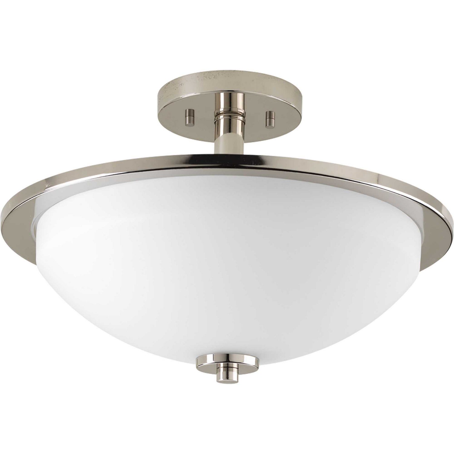 Progress Lighting - P3424-104 - Two Light Semi-Flush Mount - Replay - Polished Nickel