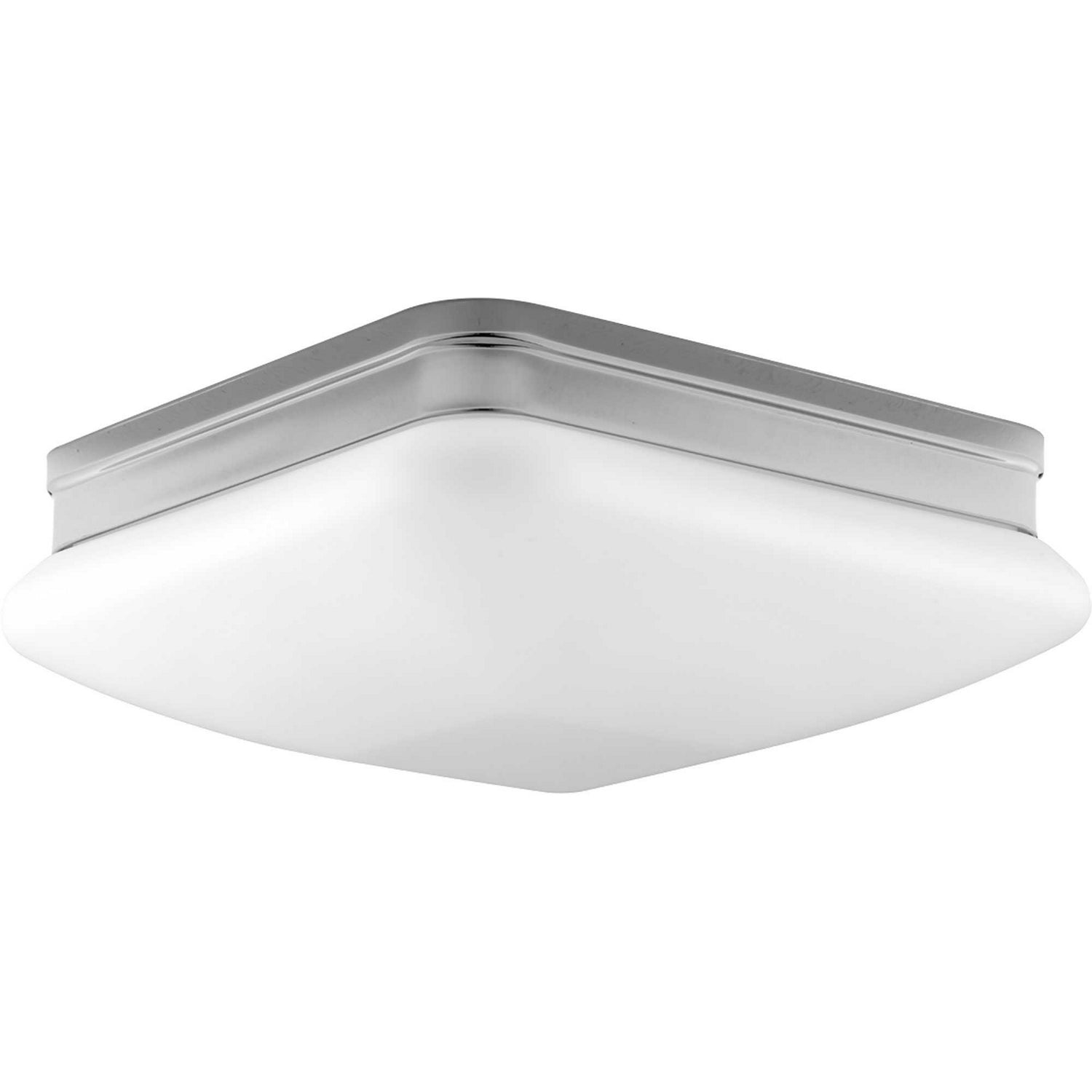 Progress Lighting - P3511-15 - Two Light Flush Mount - Appeal - Opal - Polished Chrome