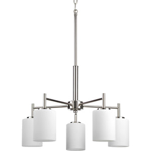 Progress Lighting - P4319-104 - Five Light Chandelier - Replay - Polished Nickel