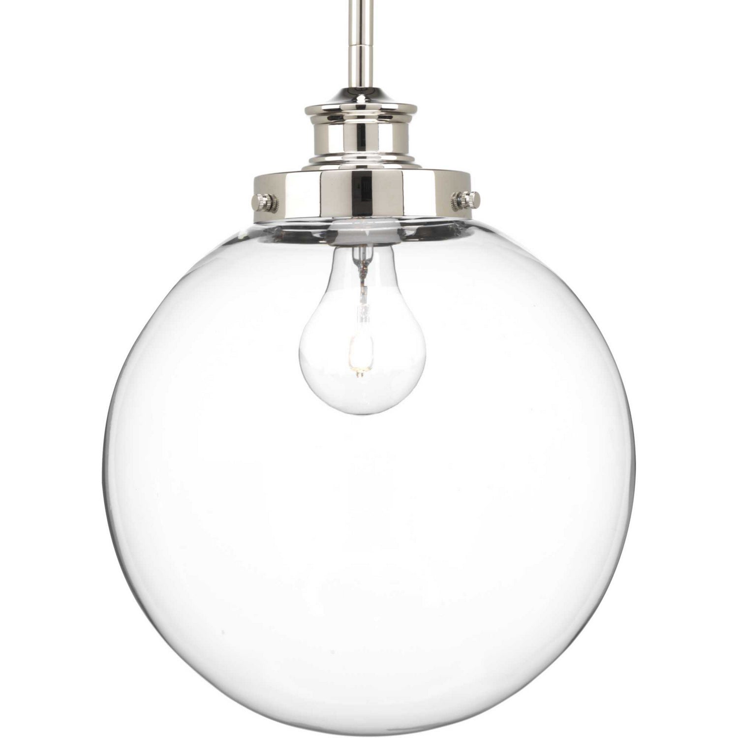 Progress Lighting - P5070-104 - One Light Pendant - Penn - Polished Nickel