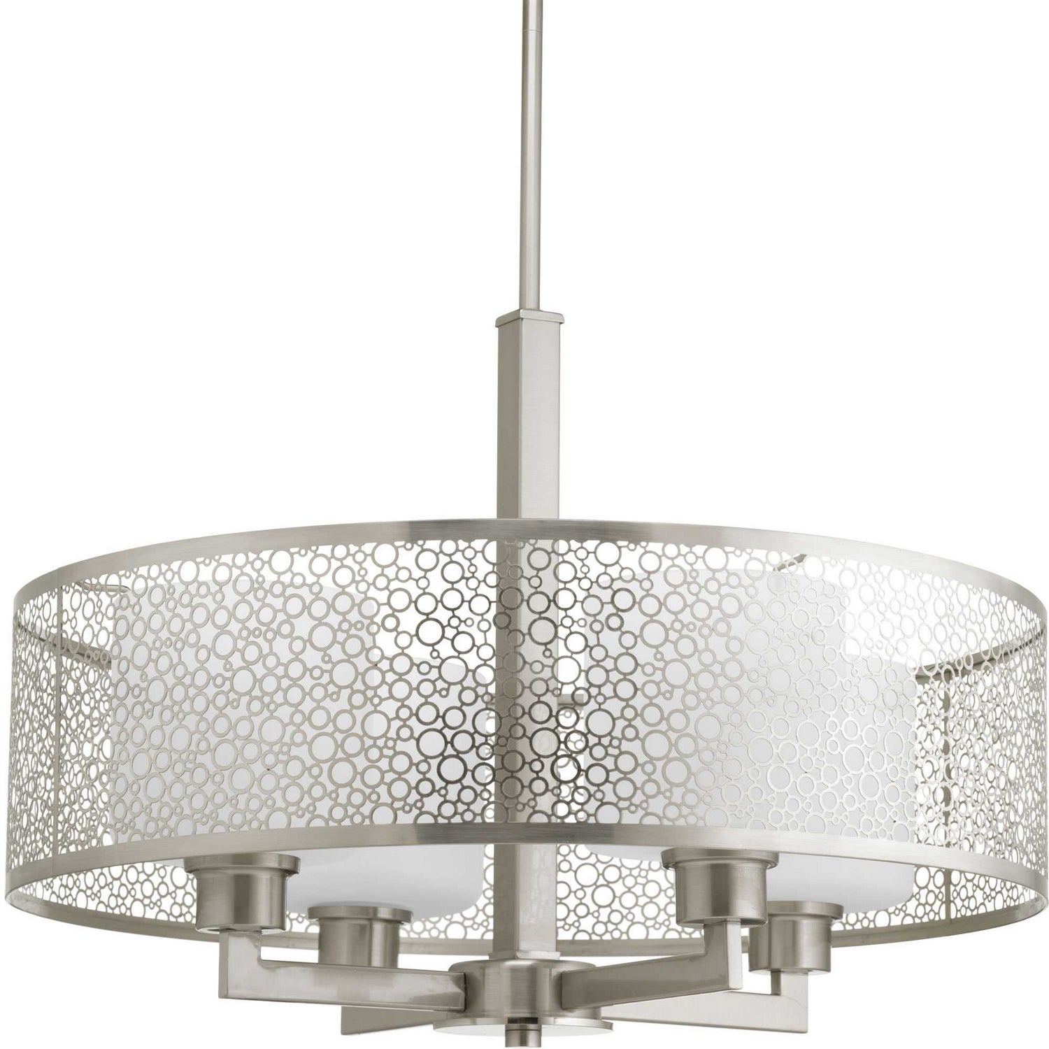 Progress Lighting - P5156-09 - Four Light Pendant - Mingle - Brushed Nickel