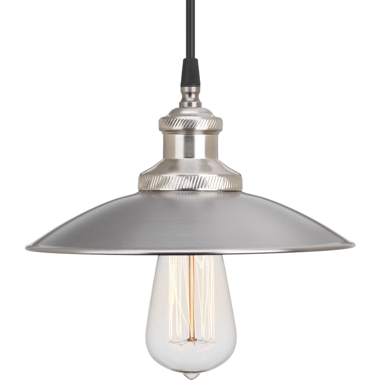 Progress Lighting - P5161-81 - One Light Pendant - Archives - Antique Nickel