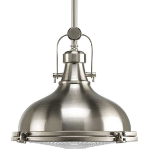 Progress Lighting - P5188-0930K9 - LED Pendant - Fresnel Pendant Led - Brushed Nickel