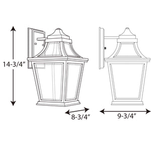 Progress Lighting - P6057-3130K9 - LED Wall Lantern - Endorse Led - Black