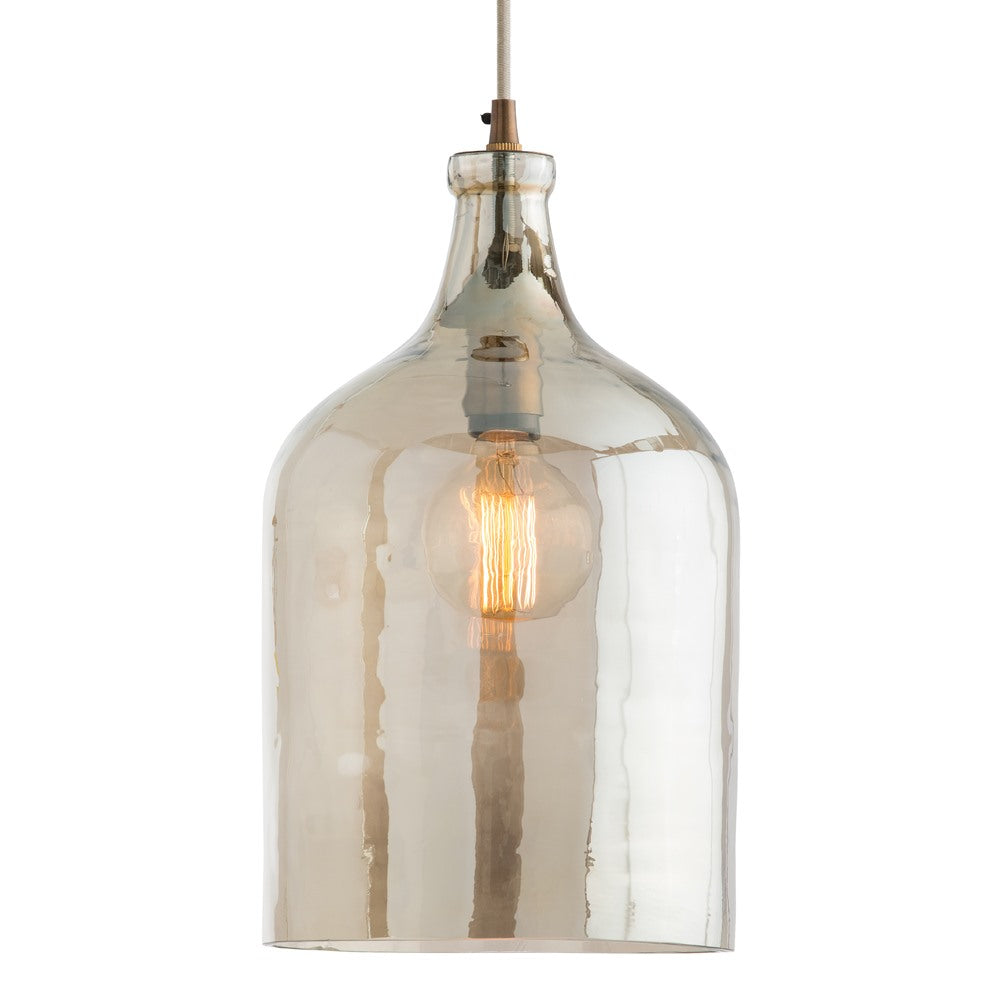 Arteriors - 44081 - One Light Pendant - Noreen - Smoke Luster