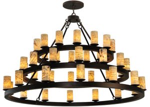 Meyda Tiffany - 130509 - 42 Light Chandelier - Loxley - Mahogany Bronze