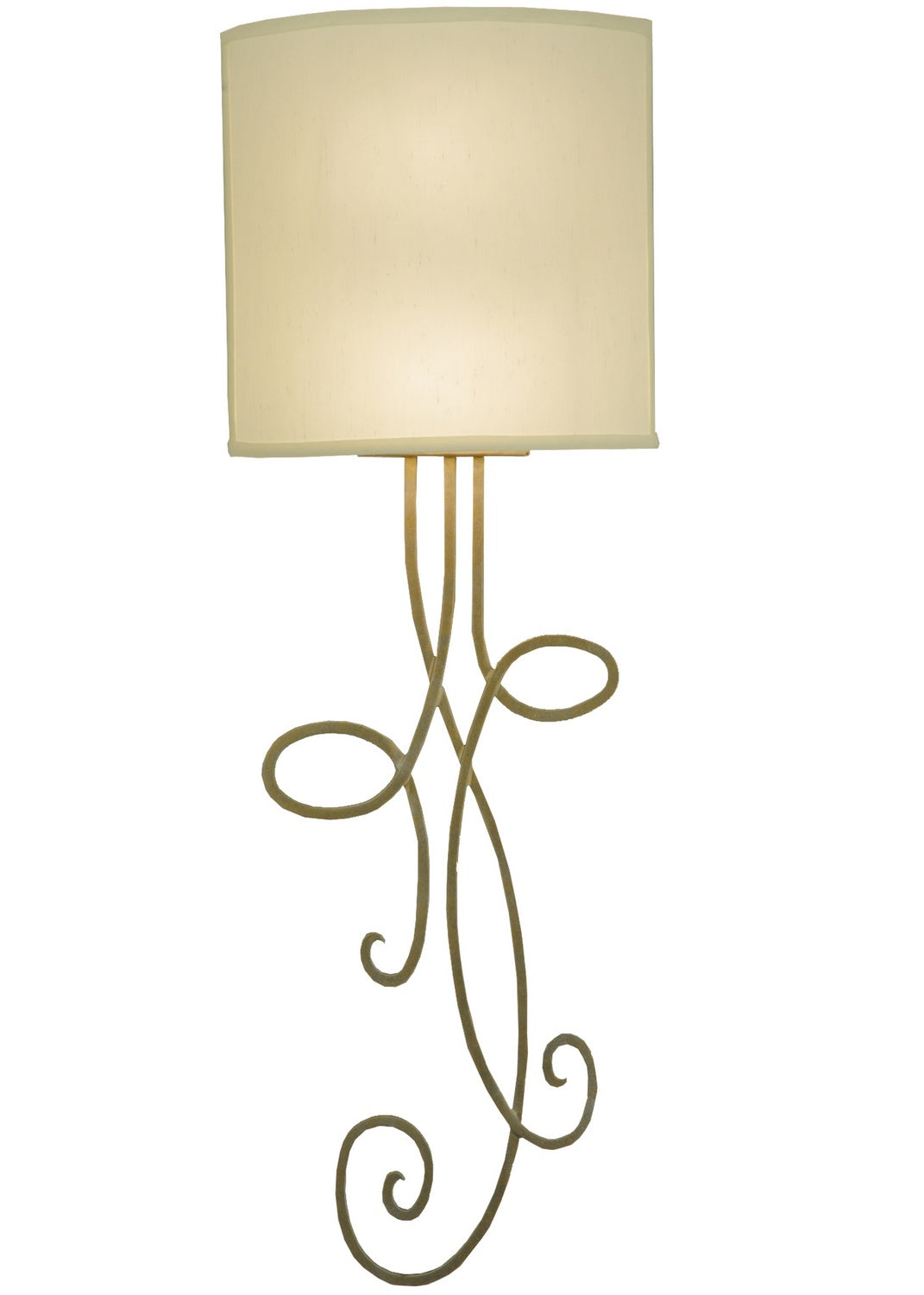 Meyda Tiffany - 132603 - Two Light Wall Sconce - Volta - Champagne Metallic