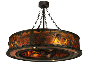 Meyda Tiffany - 132627 - 12 Light Chandelier - Whispering Pines - Oil Rubbed Bronze