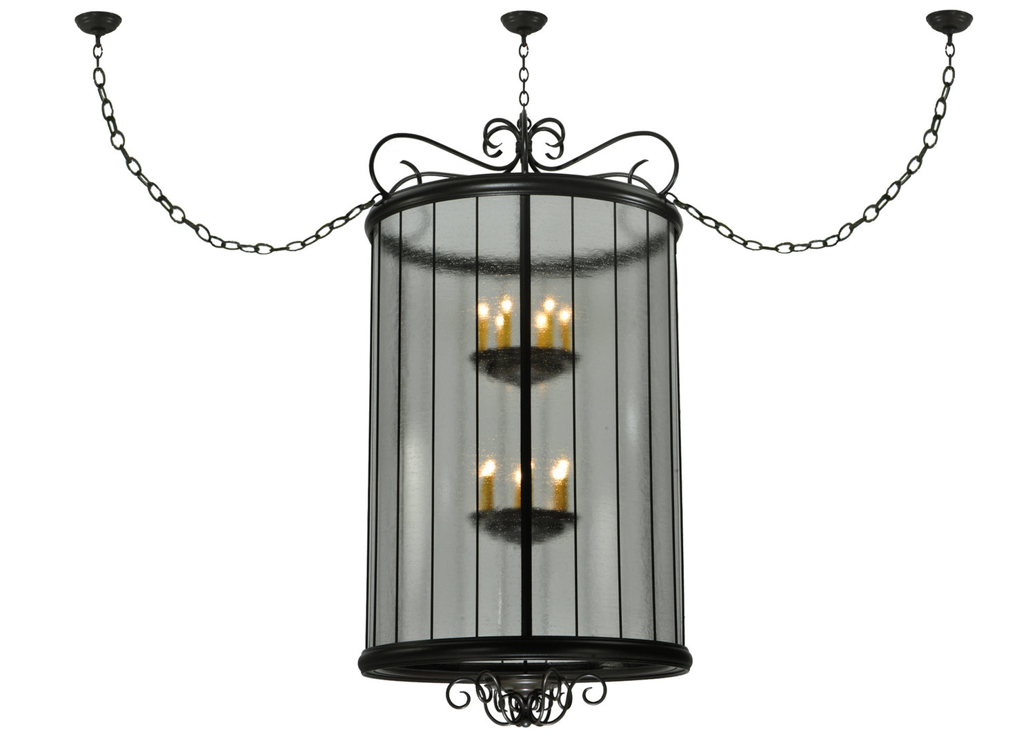 Meyda Tiffany - 133638 - 12 Light Pendant - Brio - Timeless Bronze