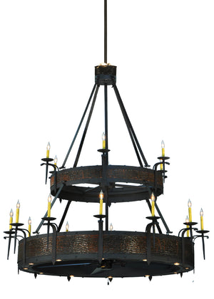 Meyda Tiffany - 134750 - 30 Light Chandelier - Costello - Costello Black & Blackened Copper