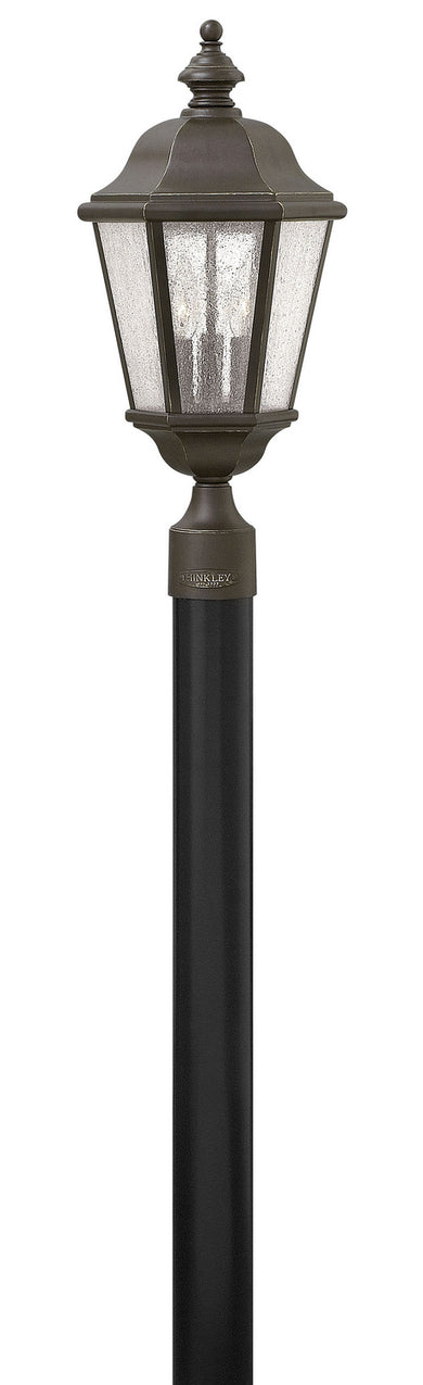 Hinkley - 1671OZ - LED Post Top or Pier Mount Lantern - Edgewater - Oil Rubbed Bronze