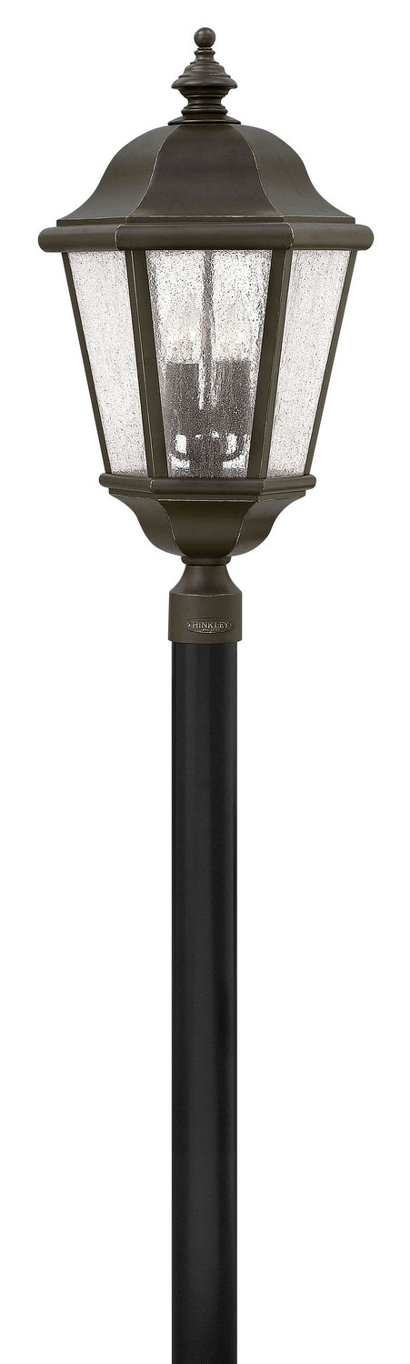 Hinkley - 1677OZ - LED Post Top or Pier Mount Lantern - Edgewater - Oil Rubbed Bronze