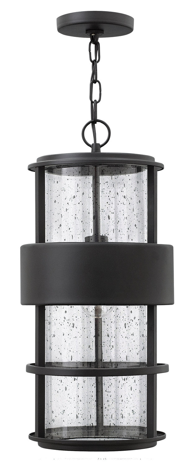 Hinkley - 1902SK - LED Hanging Lantern - Saturn - Satin Black