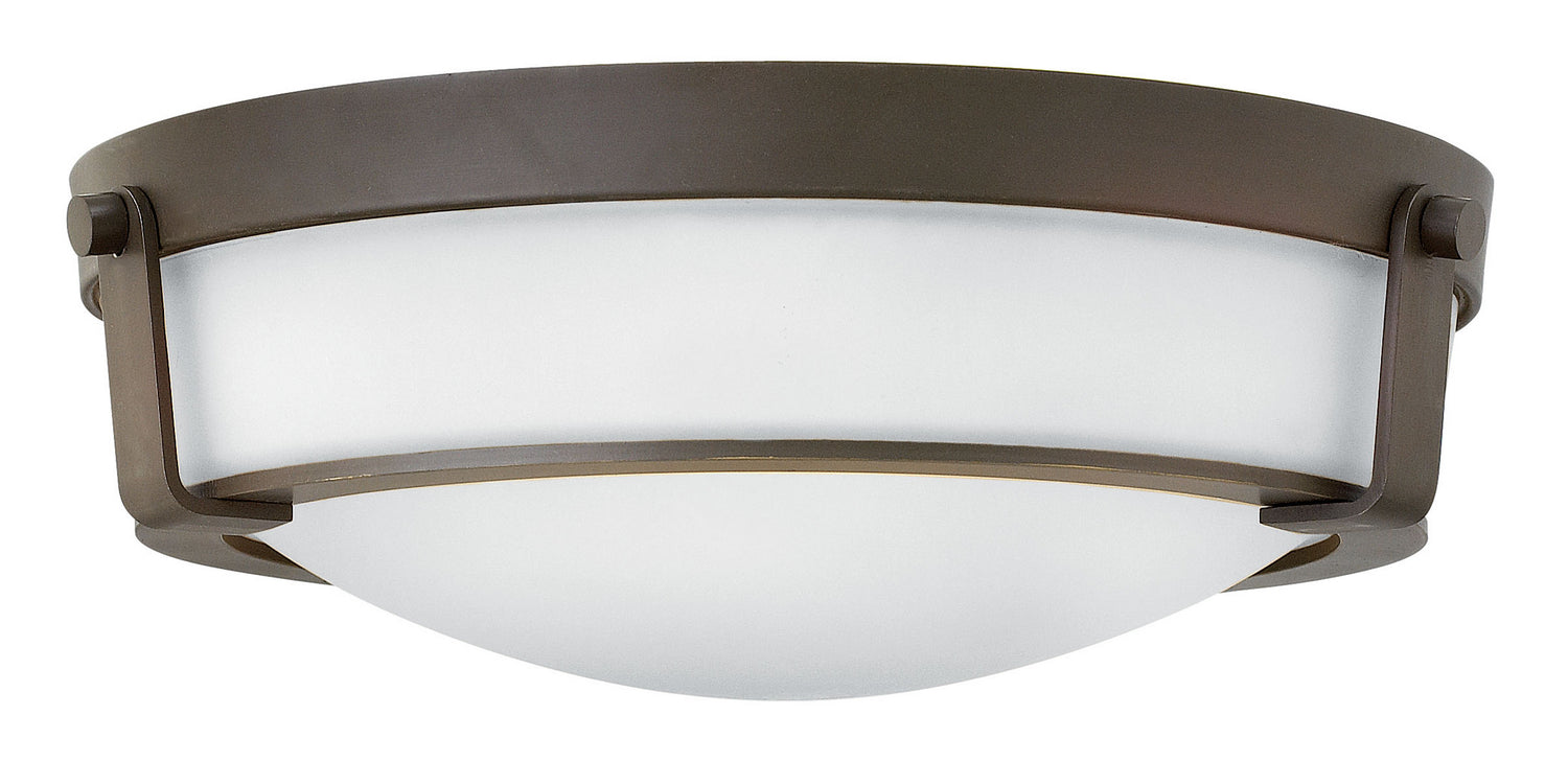 Hinkley - 3225OB-WH - LED Flush Mount - Hathaway - Olde Bronze