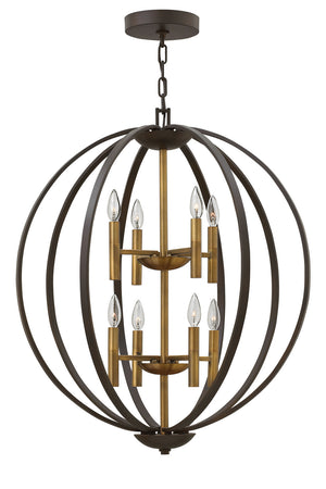 Hinkley - 3468SB - LED Foyer Pendant - Euclid - Spanish Bronze