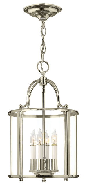 Hinkley - 3474PN - LED Foyer Pendant - Gentry - Polished Nickel