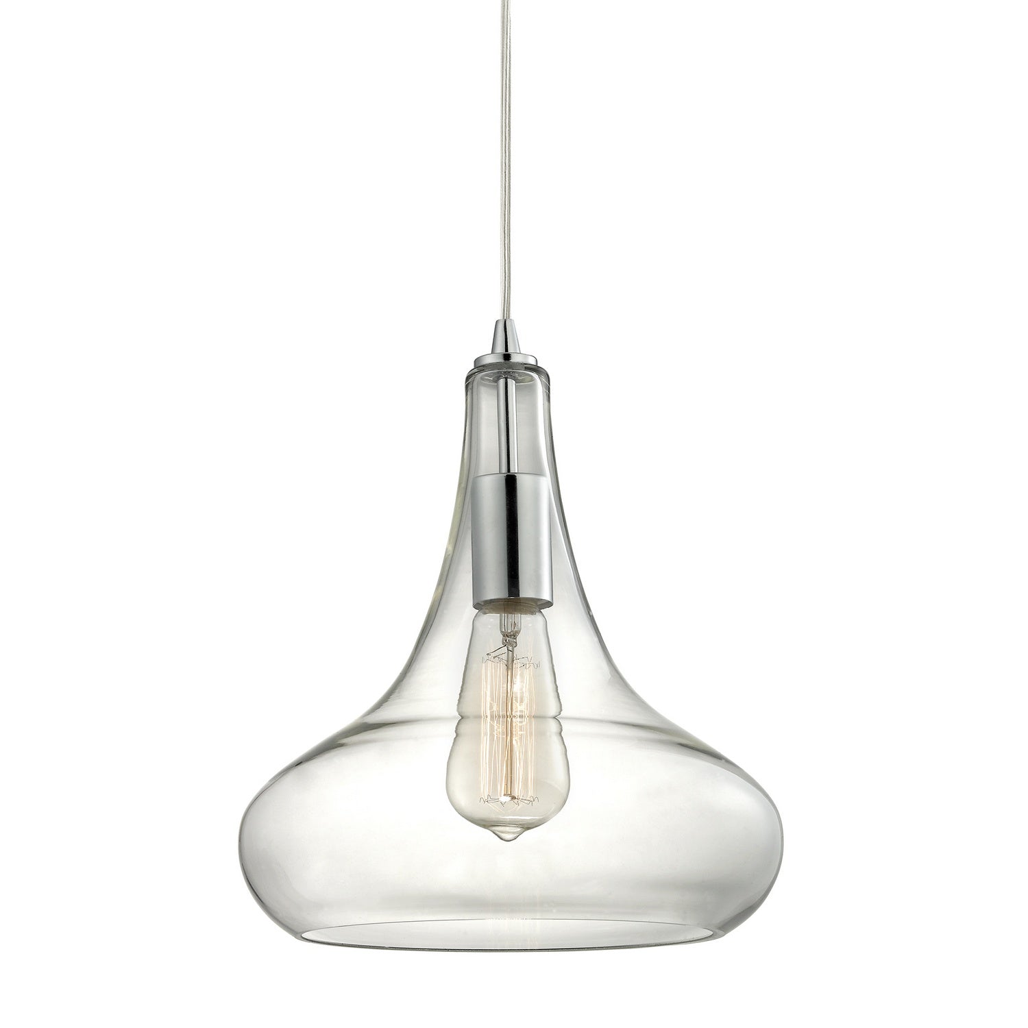 ELK Home - 10422/1 - One Light Mini Pendant - Orbital - Polished Chrome